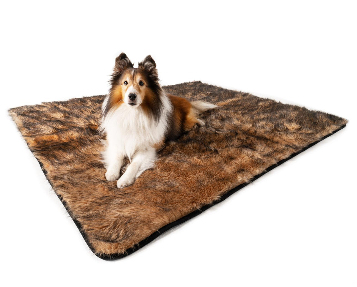 PAW BRANDS PupProtector Waterproof Throw Blanket, Polar White, 80x62