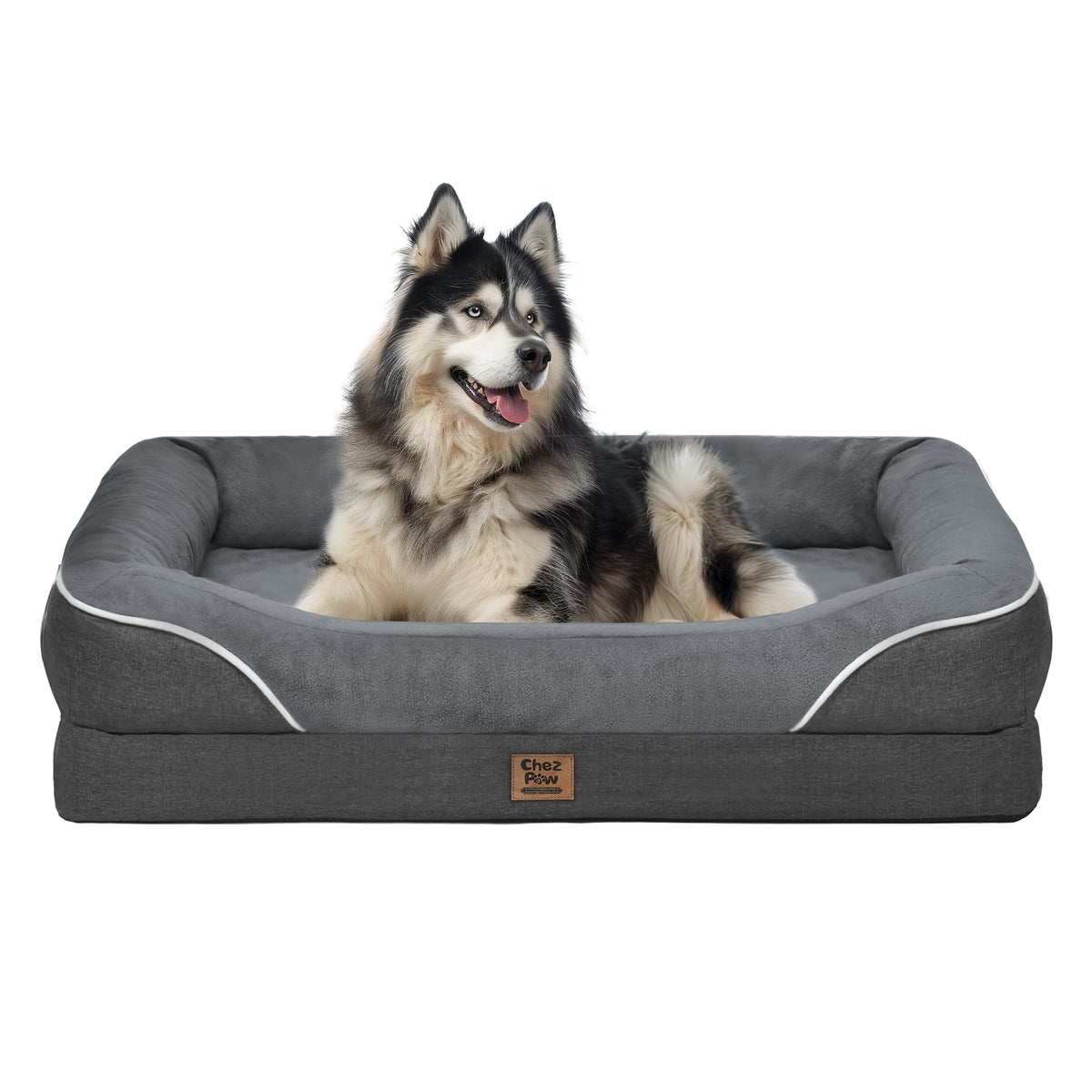 Chez Paw Orthopedic Washable XXL Dog Bed for Extra Large Dogs