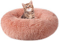 rabbitgoo Calming Cat Beds for Indoor Cats, 20 inches, Pink
