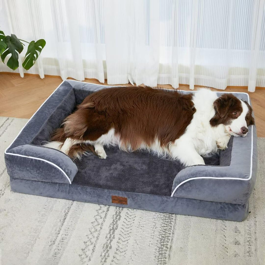 Comfort Expression Waterproof Orthopedic Dog Beds for Extra Large Dog