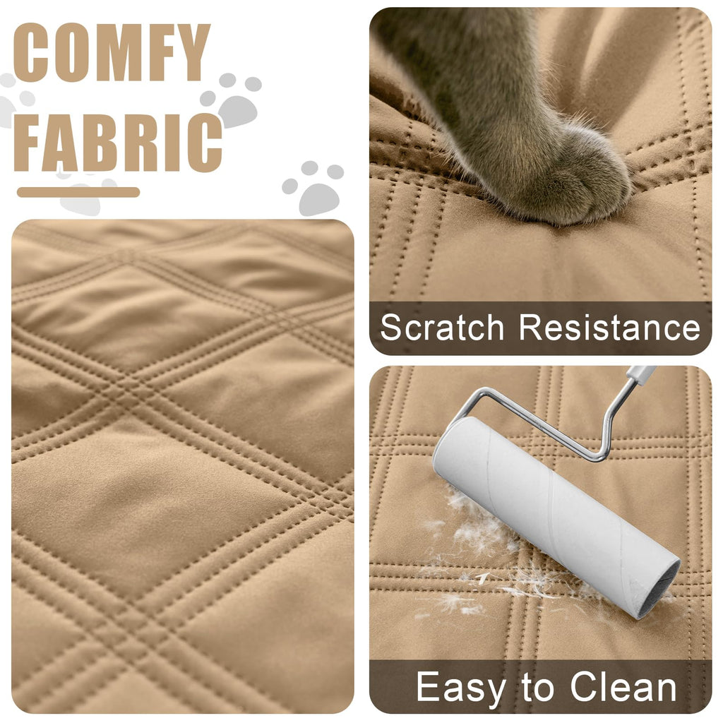 Smiry Waterproof Dog Bed Cover, Reversible Pet Blanket for Sofa Couch