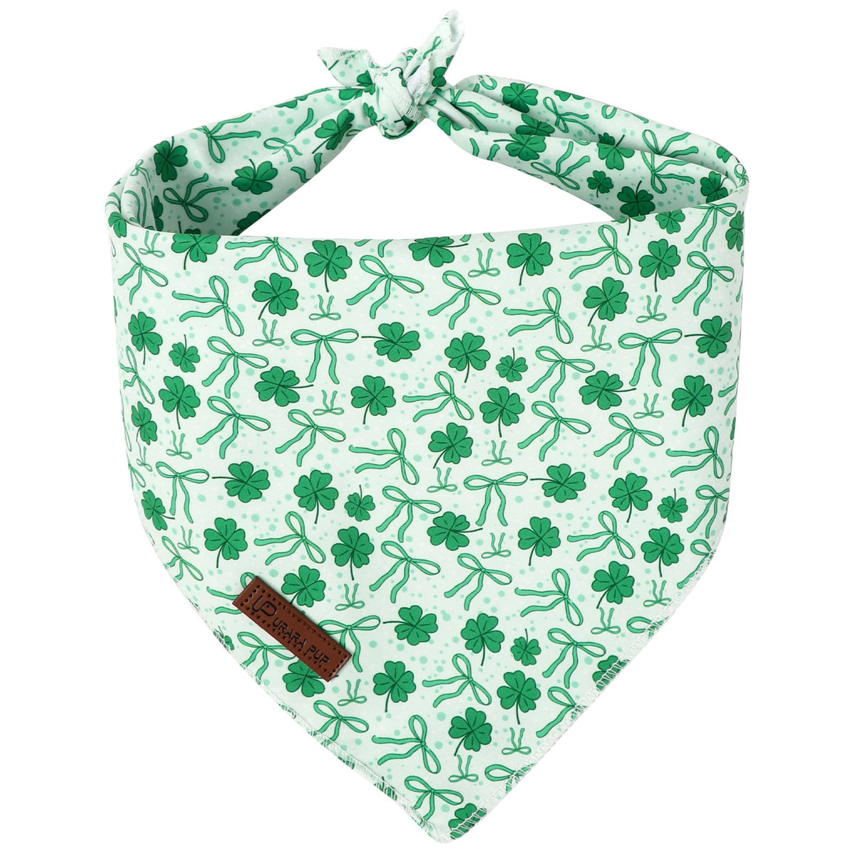 UP URARA PUP Valentine Dog Bandana - Pink Heart Triangle Bib Scarf for Small Medium Pets, Cotton Kerchief for Girl Boy Dogs or Cats, Red Puppy Bandana
