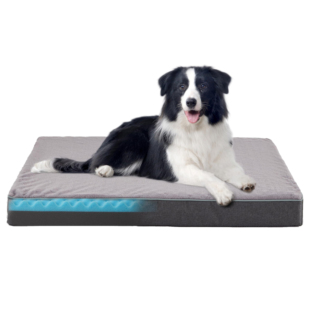 WATANIYA PET Cooling Dog Beds for Large Dogs, 35-Inch Dog Crate Bed