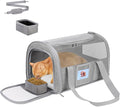 Soft-Sided Cat Carrier,Pet Travel Bag (Up to 16 Lbs)