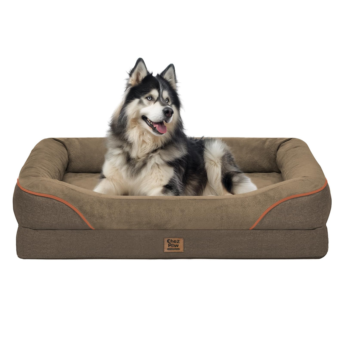 Chez Paw Orthopedic Washable XXL Dog Bed for Extra Large Dogs