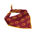 Iowa State Cyclones Officially Licensed Bandana for Dogs and Cats | Fits Pets Great Gift Idea | Easy-to-Tie (Small, 13")