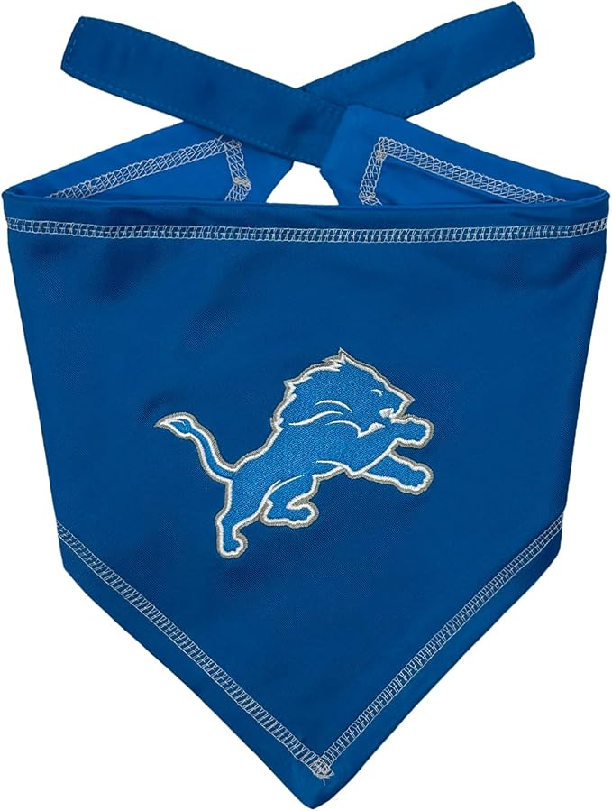 Pets First NFL Buffalo Bills TIE Bandana, Large/X-Large. Dog Bandana Scarf Bib for Pet Cat Dog. The Ultimate Game-Day, Party Bandana (BUF-3550-L-XL)