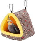 MEWTOGO Large Winter Warm Bird Nest House with Support Board for Cage
