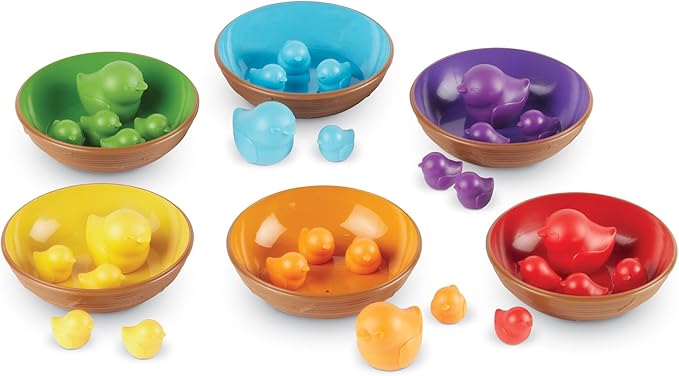 Learning Resources Birds in a Nest Sorting Set