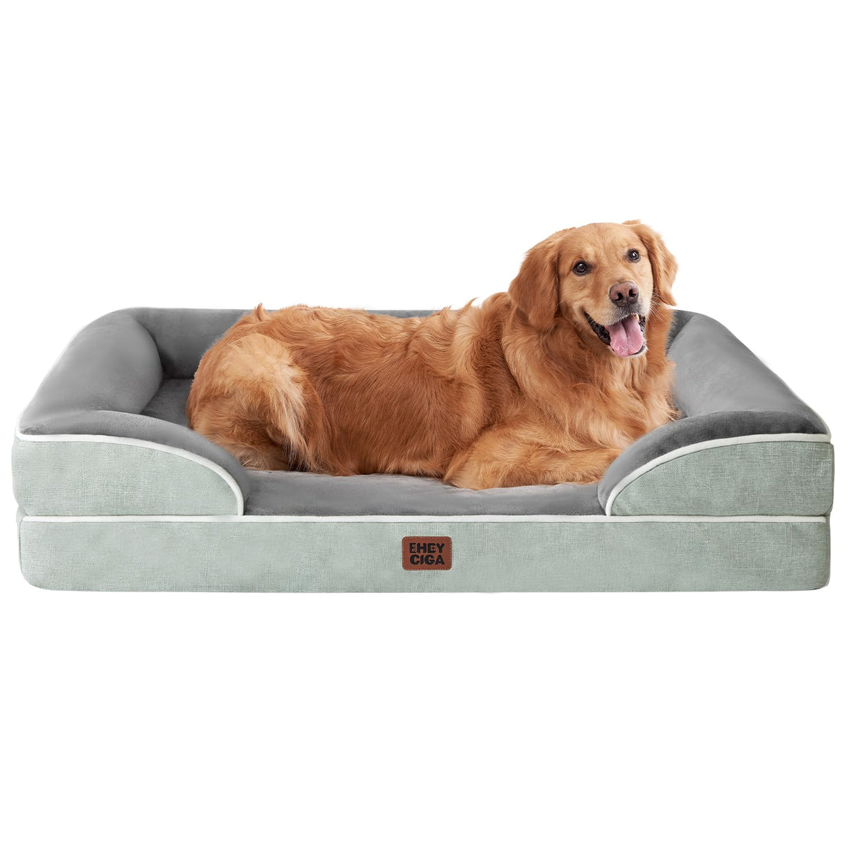 EHEYCIGA Orthopedic Extra Large Dog Bed, Waterproof Washable XL Pet Bed 44"