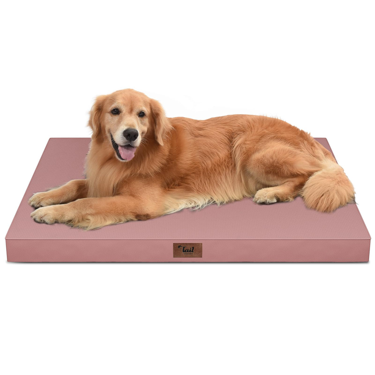 Tail Stories Waterproof Orthopedic Outdoor Dog Bed XL for Extra Large Dogs