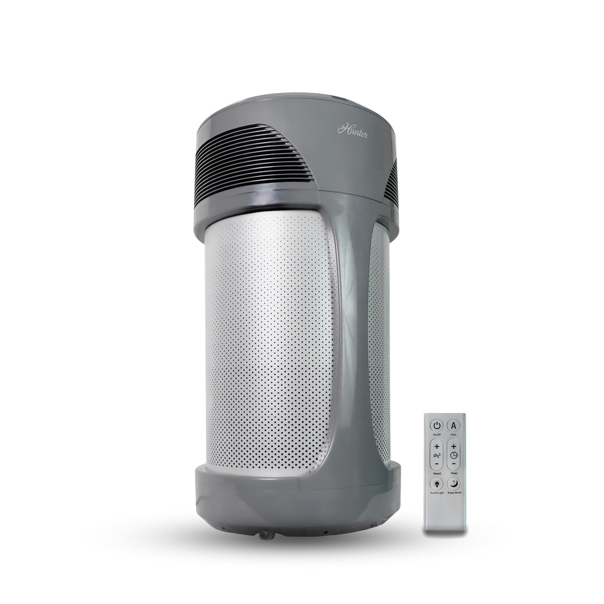 Hunter HP800 Air Purifier for Home Large Room for Pets, Odors, Gray