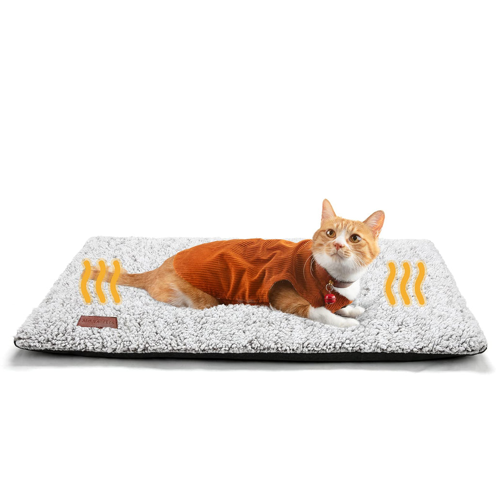Mora Pets Self Warming Cat Bed Self Heating Cat Dog Mat Pet Pad Extra Warm