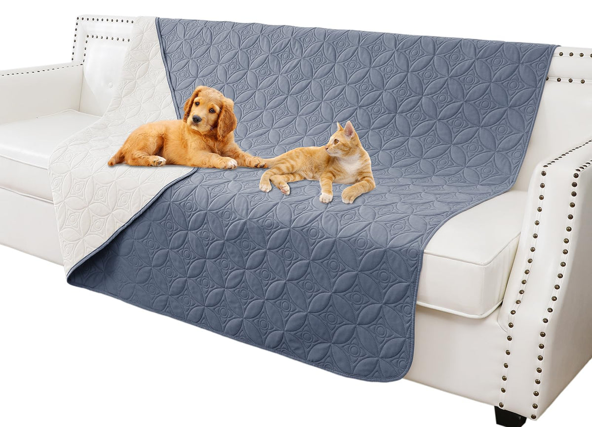 Tuffeel Waterproof Couch Cover for Dogs - Washable Pets Furniture Protector