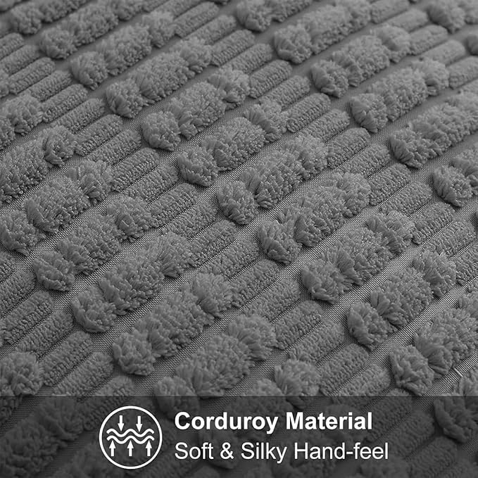 Muamar Dog Bed Cover, Anti-Slip Waterproof Sofa Protector, Living Room Couch Covers, Dog Mat, Pet Pad for Furniture - 30x82 inch, Dark Grey