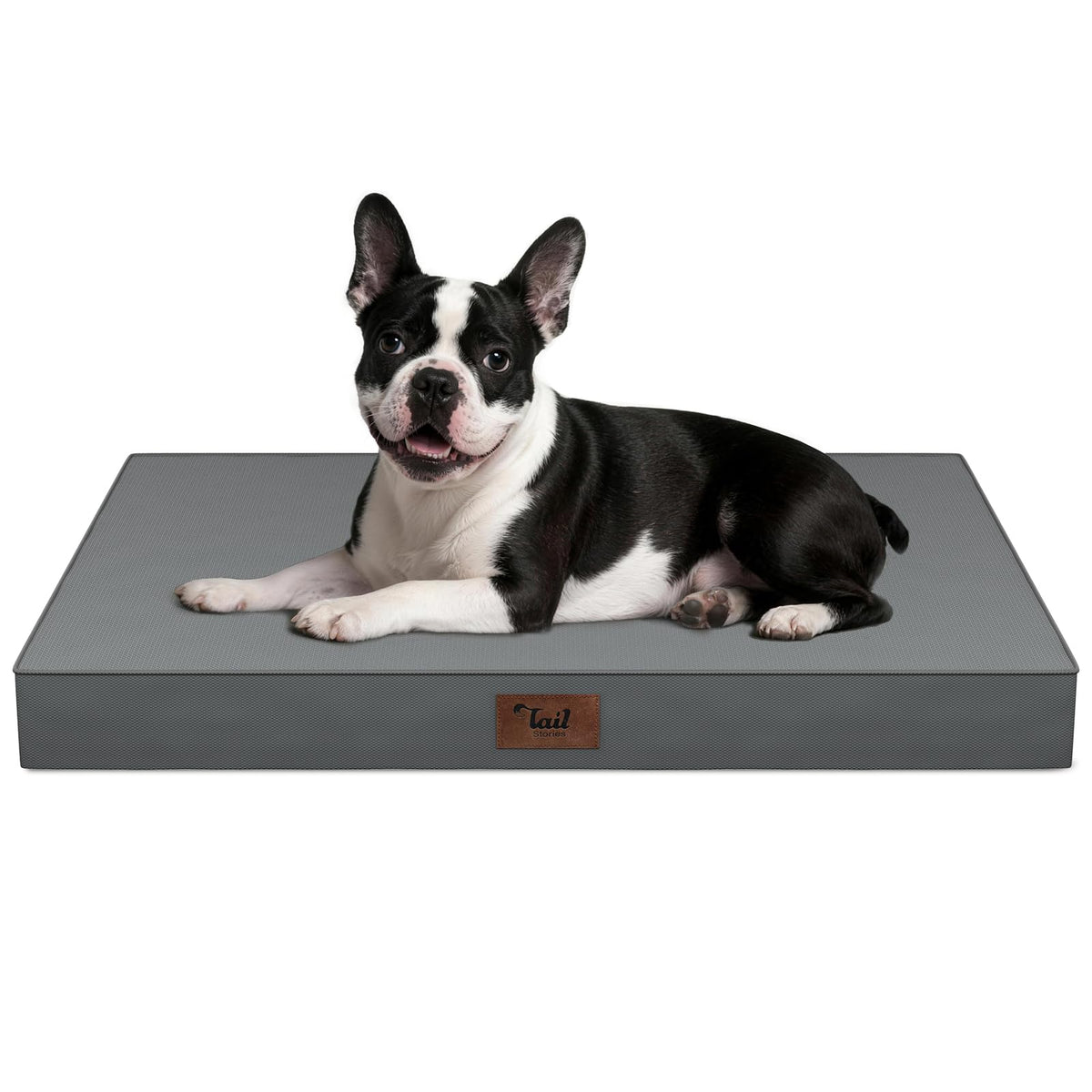 Tail Stories Orthopedic Waterproof Dog Bed for Small Dogs and Cats