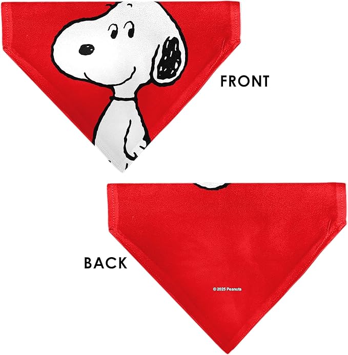 Peanuts Pet Bandana Slide On Slip Through