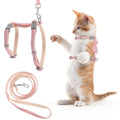 TIESOME Cat Harness and Leash Set, Adjustable Gradient Kitten Harness