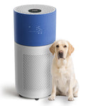 CleanForce Air Purifier for Large Room up to 2,250 ft², H13-Grade HEPA Filtration & Activated Carbon Layer, Captures Dust, Pollen, Smoke & Pet Dander | Smart App & Alexa | Blue, Rainbow Series