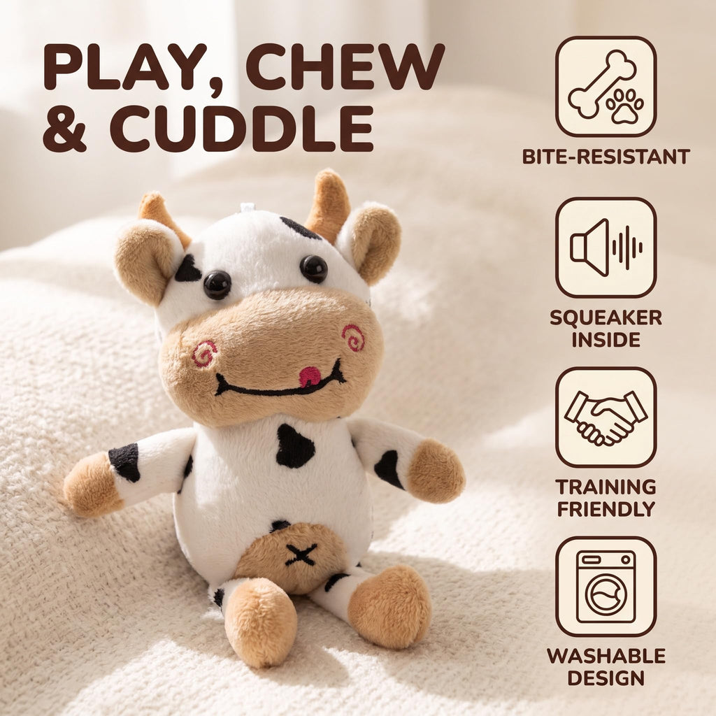 Calsgkspray Pet Chew Toy Puppy Molar Animal Shape Bite Resistant Toy Dog Training Plush Toy, Supplies Chew Toys for Small Medium Large Dog Easy to Use, Pet Supplies