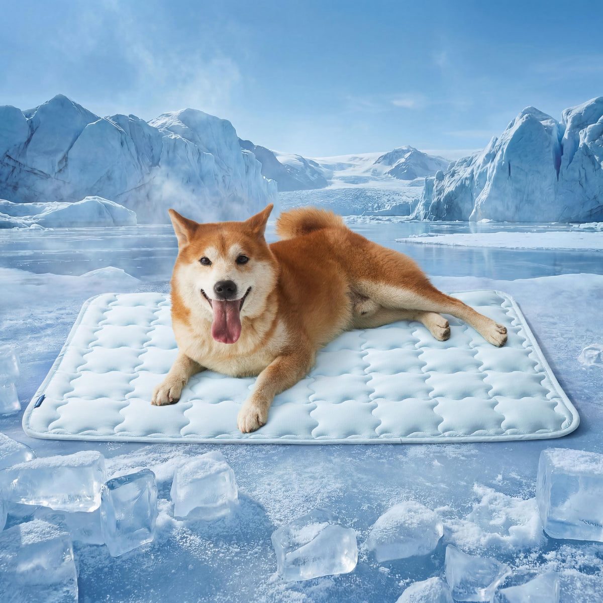Bedsure ArcticMax™ Cooling Mat for Extra Large Dogs,Q-Max>0.5 Chill Fiber