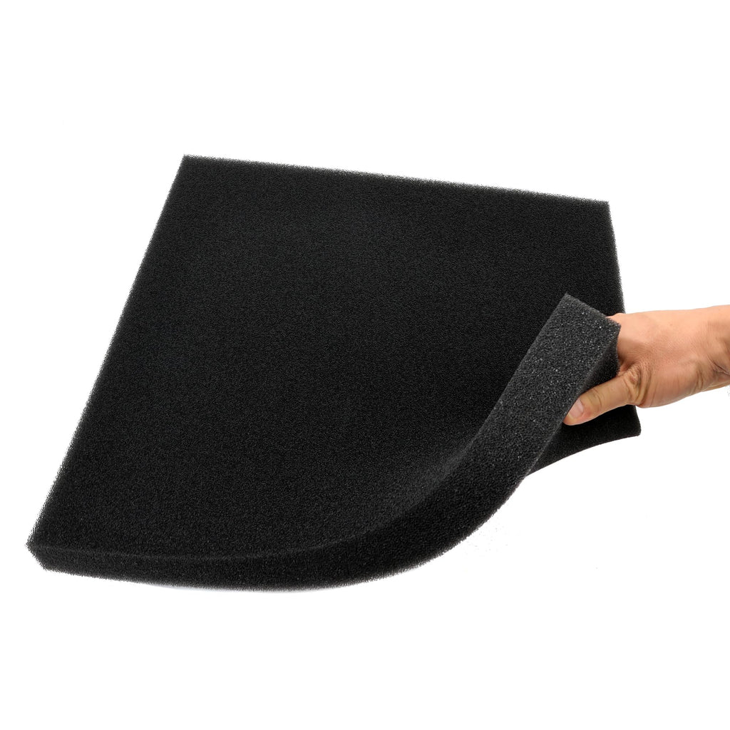 CKDFK Aquarium Filter Bio Sponge Pad, Foam Sponges Filter Media, Cut fit it Filter Accessories for Fish Tanks and Ponds (18"x18"x1.6" (50PPI) 1 Pack)