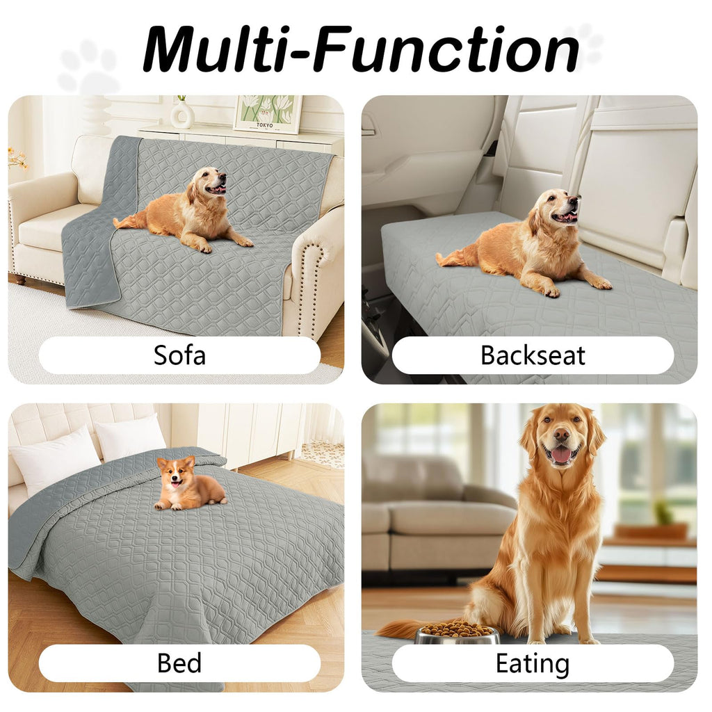 hyha Waterproof Dog Bed Blanket - Soft Pet Blanket & Sofa Cover for Dogs