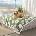 Luciphia Waterproof Dog Blanket for Large Dogs Cats Soft Reversible Fleece