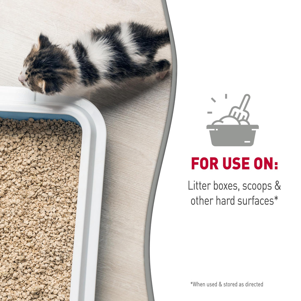 Nature's Miracle Cat Litter Box Scrubbing Wipes, Enzymatic Formula, 30 Ct