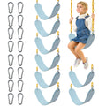Sunnyglade 8PCS Swings Seats Heavy Duty 66" Chain Support 250lb Pastel Blue