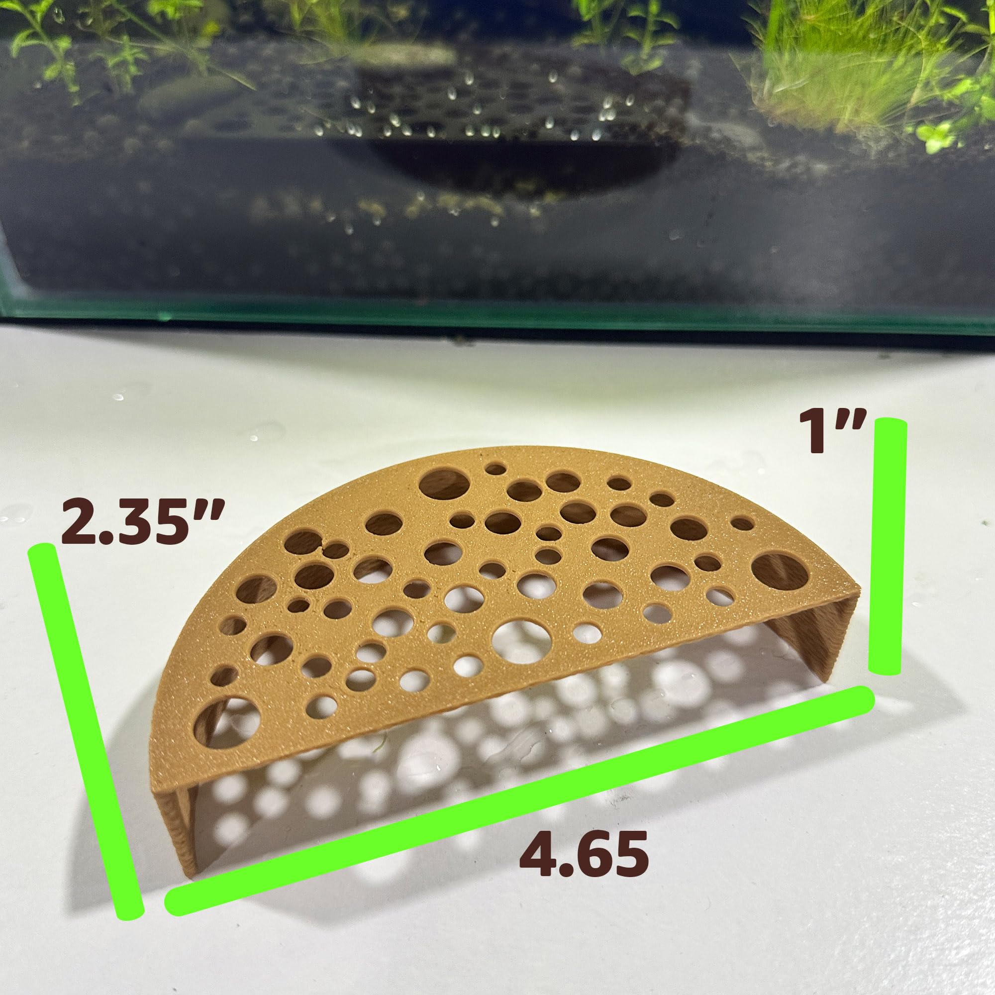 CTWPets Shrimp Breeding Protector, Shrimp Hide Tunnel, White