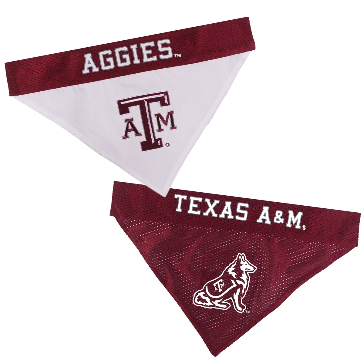 Pets First Collegiate Pet Accessories, Reversible Bandana, Arizona Wildcats, Large/X-Large