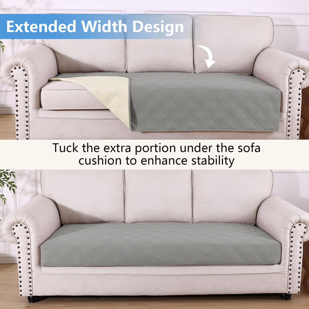hyha Waterproof Reversible Dog Blanket, Soft Couch Cover for Dogs Washable