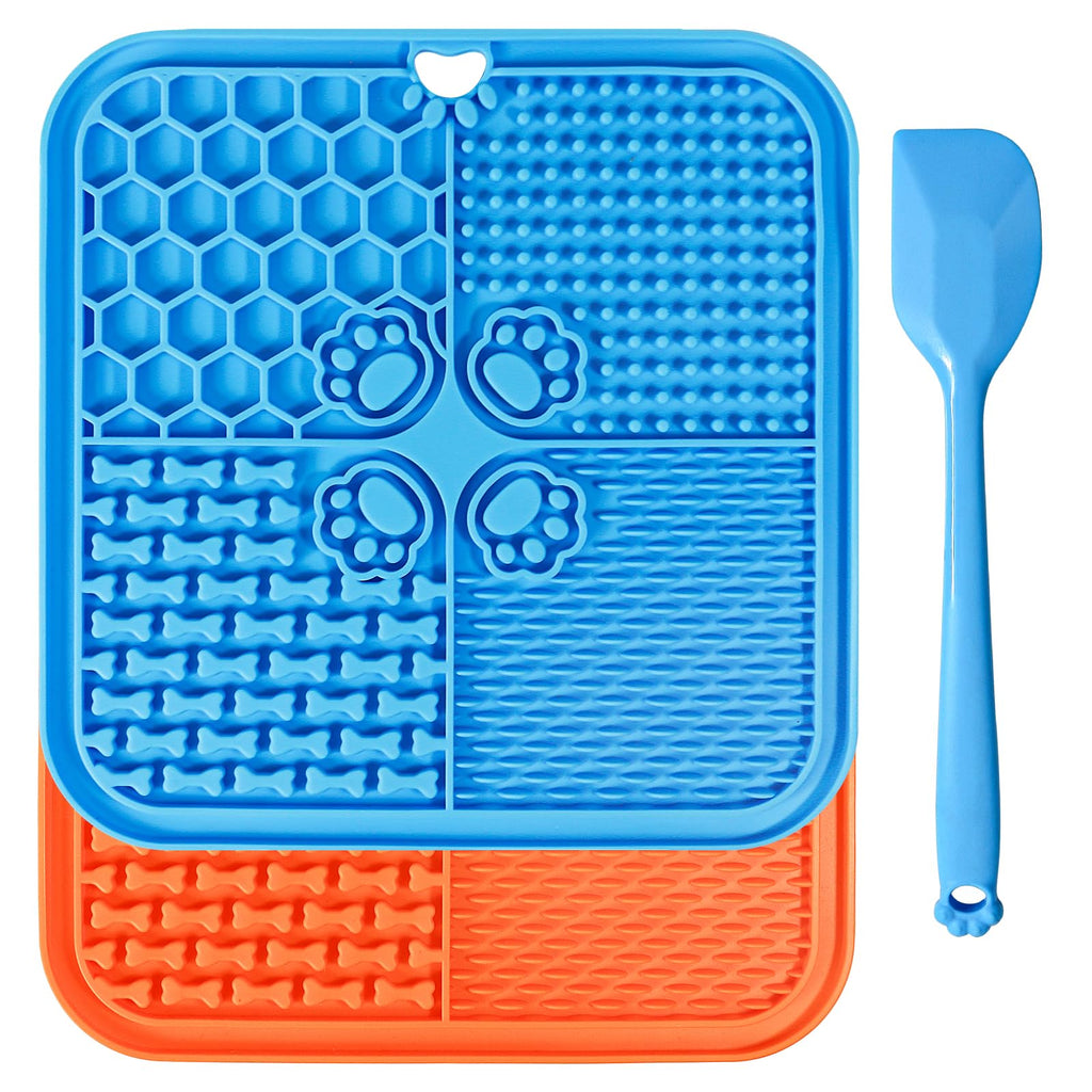 Lick Mat for Dogs, Slow Feeder with Suction Cups for Dog Anxiety Relief