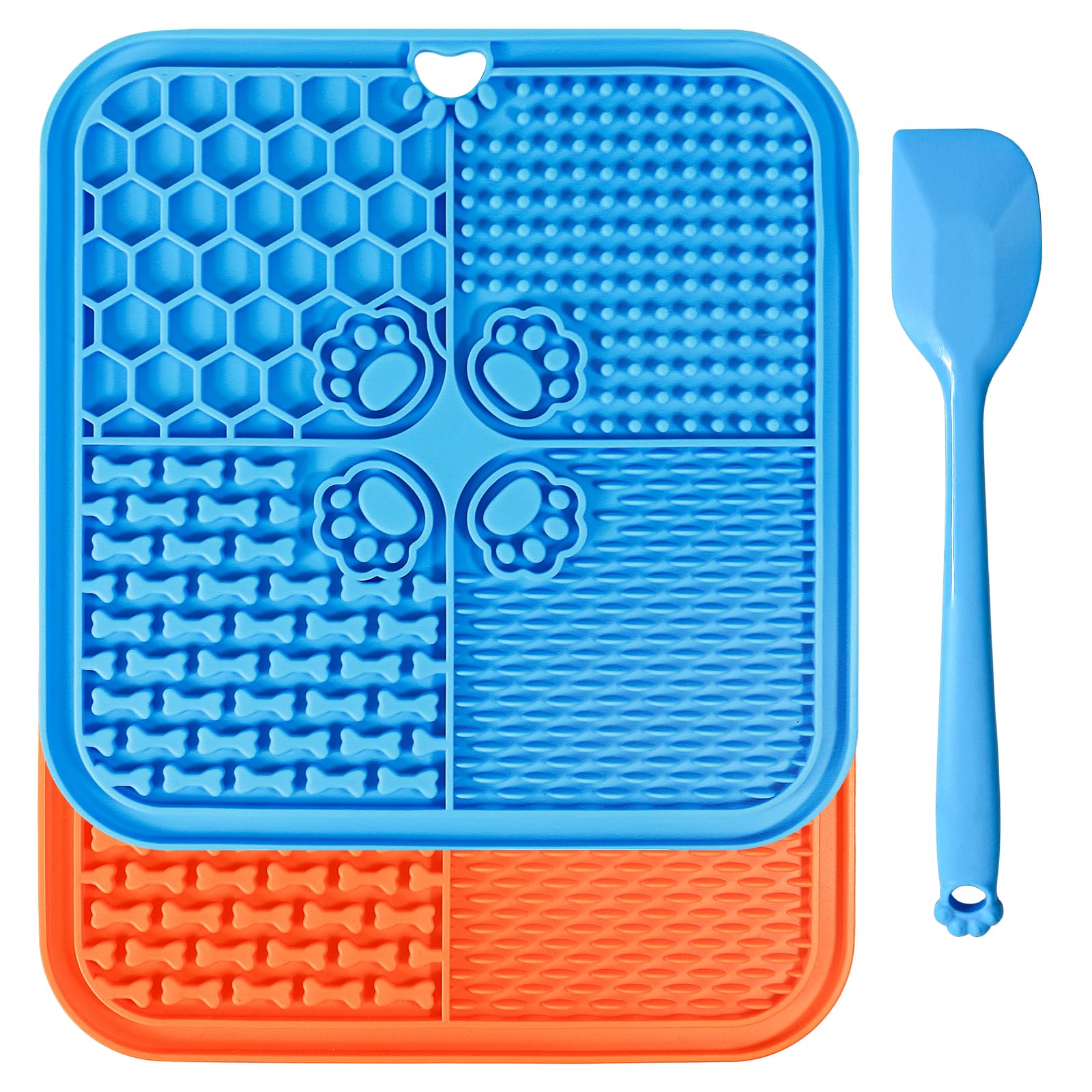 Lick Mat for Dogs, Slow Feeder with Suction Cups for Dog Anxiety Relief
