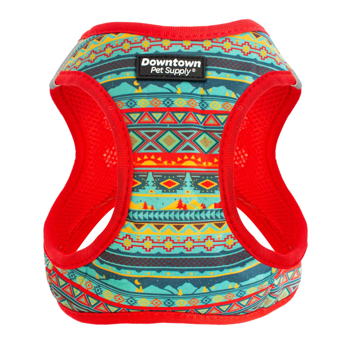 Downtown Pet Supply Step in Dog Harness No Pull, X-Large, Pink - Adjustable Harness with Padded Mesh Fabric and Reflective Trim - Buckle Strap Harness for Dogs