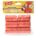 Glad for Pets Scented Dog Poop Bags, Tropical Breeze Scent, 90 Count