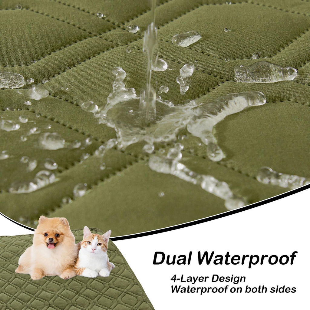 hyha Waterproof Dog Bed Blanket - Soft Pet Blanket & Sofa Cover for Dogs