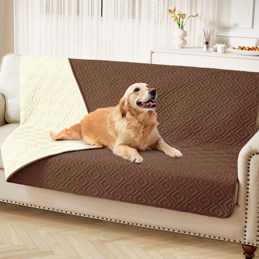 hyha Waterproof Reversible Dog Blanket, Pet Blanket for Sofa Couch — 68x82 Inch