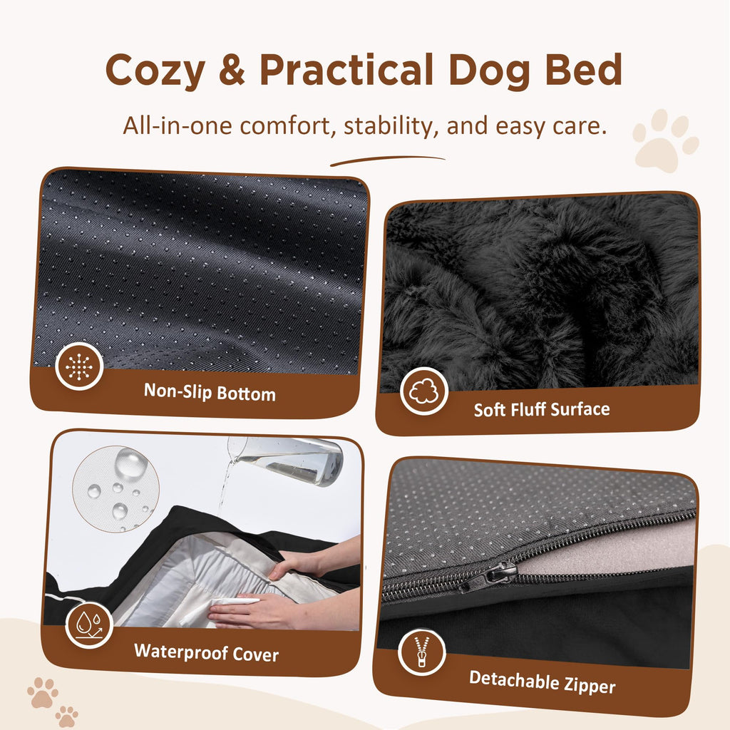 Comfort Expression Waterproof Orthopedic Dog Beds for Large Sized Dog