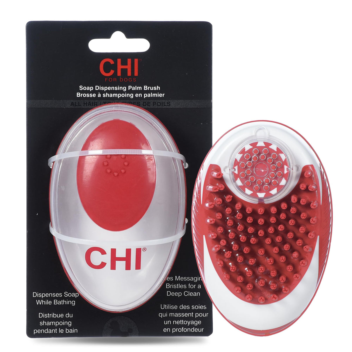 CHI for Dogs 2-in-1 Dematting and Deshedding Rake Tool