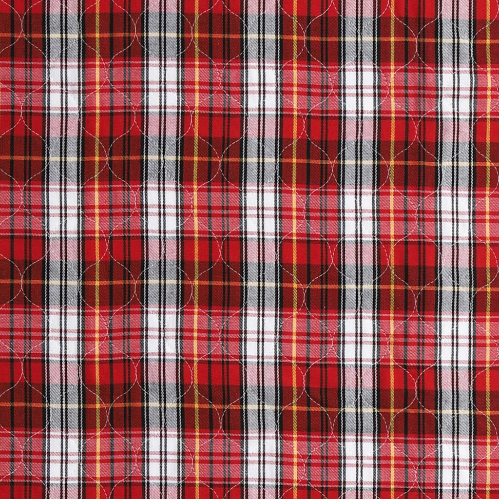 OUTCREATOR® Washable Bed Pads 34" x 54" (Pack of 2) for Incontinence Mattress Protector, Reusable Underpads for Elderly, Adults, Kids, Pets with Anti-Slip Bottom (Red Plaid)