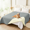 hyha Waterproof Reversible Dog Blanket, Pet Blanket for Sofa Couch