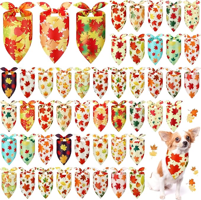Abbylike 50 Pcs Hanukkah Dog Bandanas Bulk Blue Bandanas for Dogs Triangle Kerchief Bibs Scarf Set for Pet Hanukkah Costume Photo Props Accessories Pet Shops, 25 Styles (25.6 x 17.7 x 17.7)