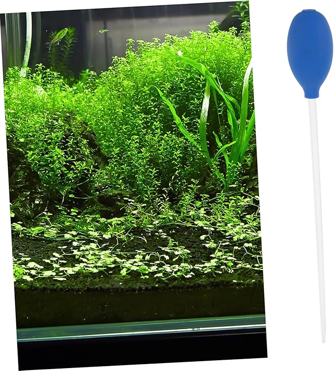 Abaodam Portable Coral Feeder and Water Changer Tool for Fish Tank Easy Use Aquarium Cleaning and Maintenance Device Lightweight Siphon Pump for Healthy Aquarium Ecosystem