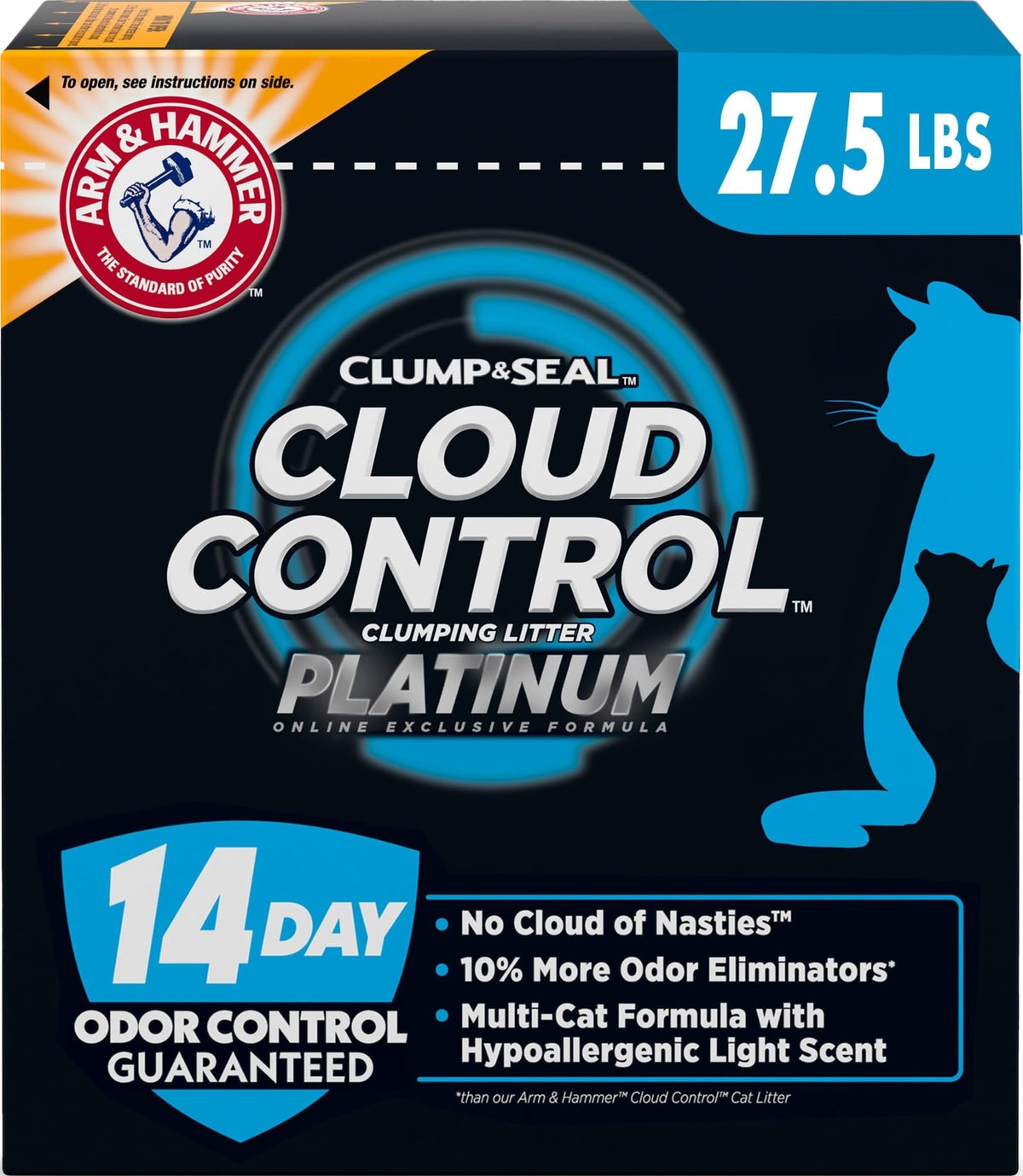 ARM & Hammer Cloud Control Platinum Cat Litter, 27.5 lbs