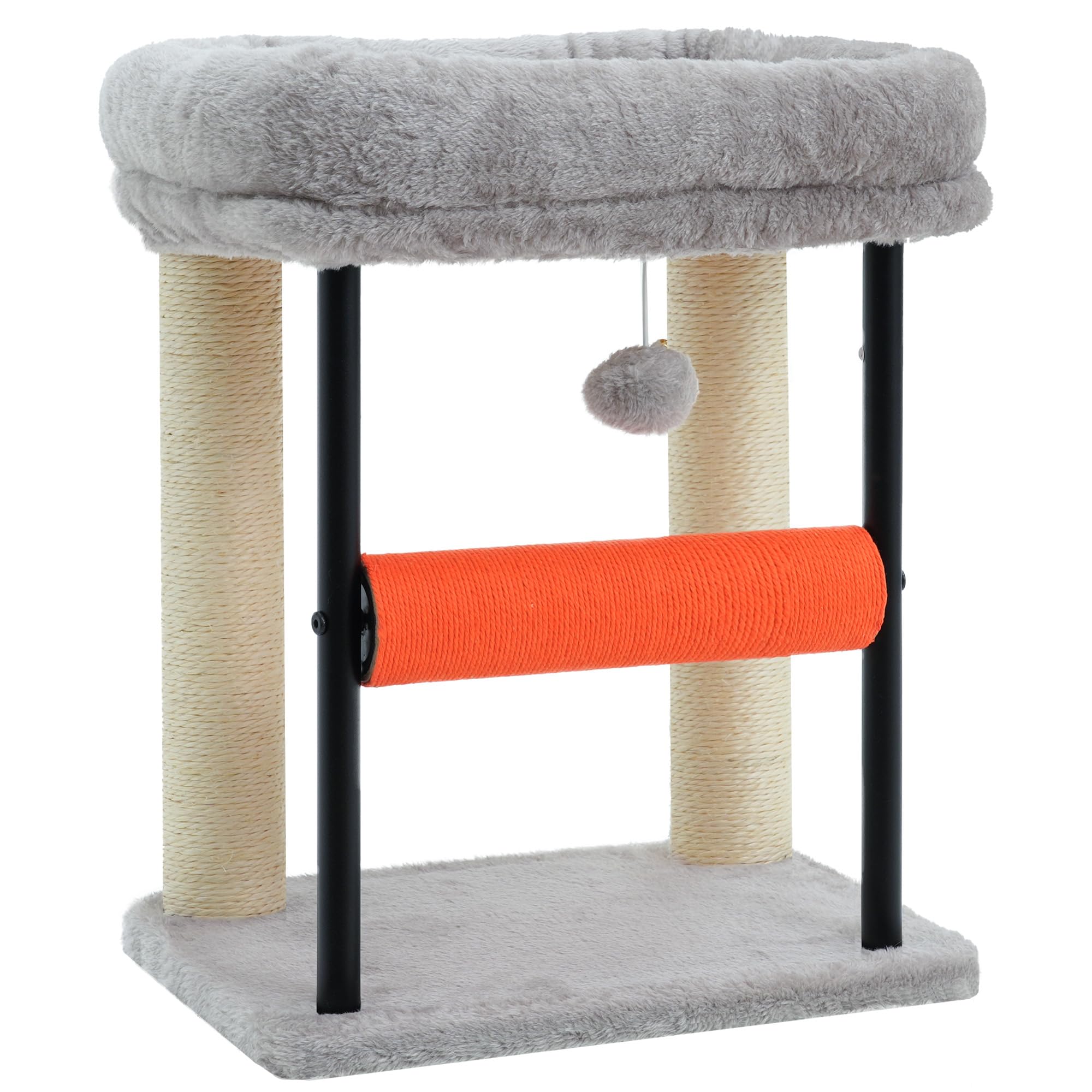 Hey-brother Cat Tree, Sturdy Tower with Sisal-Wrapped Columns, MPJ010SW