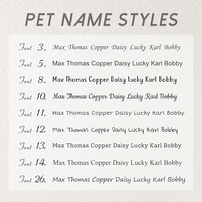 Anavia Personalized Pet ID Tags, Stainless Steel Glossy Laser Engraved Dog Cat Collar Name Tags, Multiple Colors Shapes Sizes (Heart, Small)