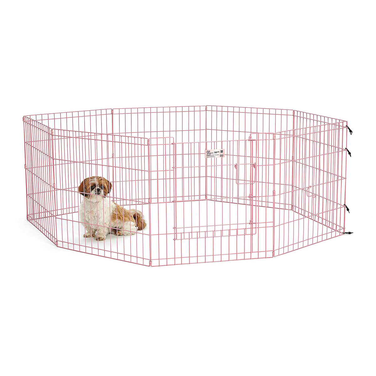 MidWest 30-Inch Exercise Pen, Single Door, 16 Sq Ft Play Area