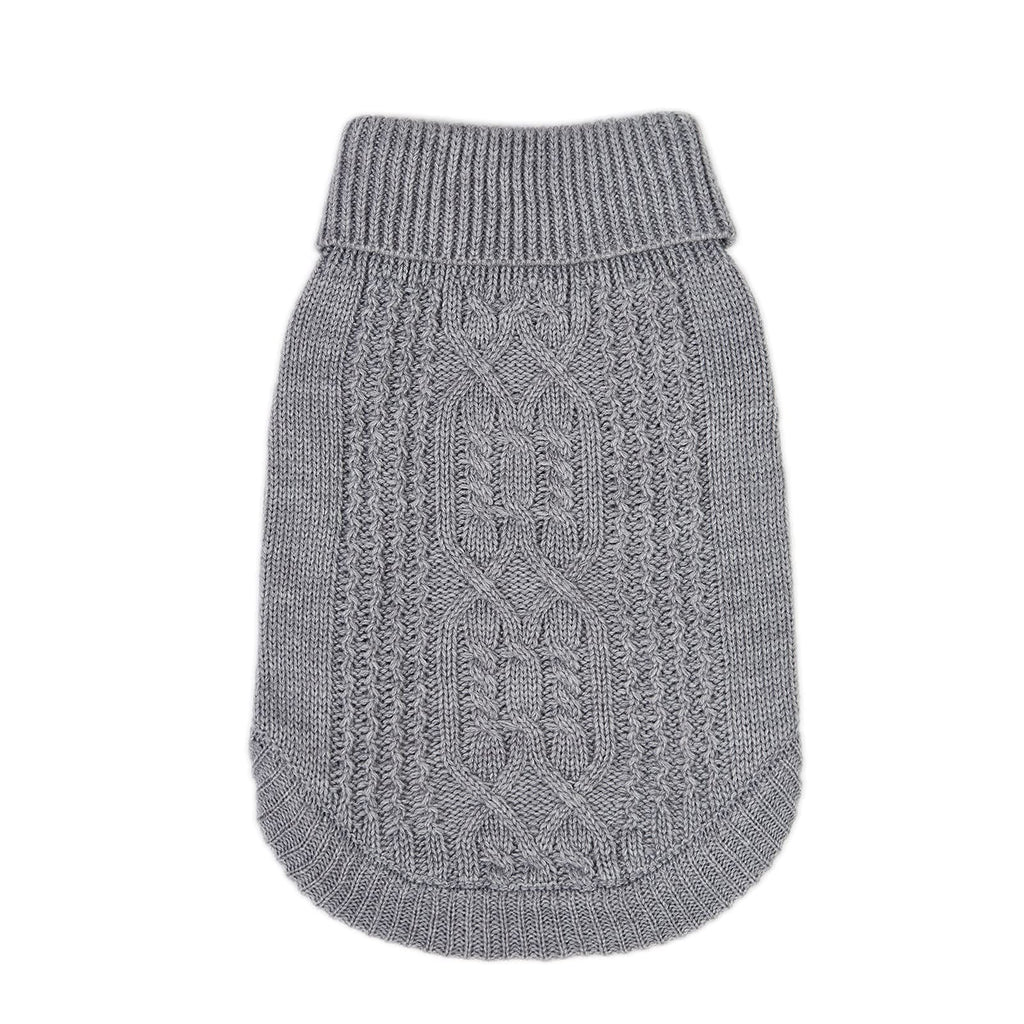Jnancun Cat Sweater Stretchy,19 Colors,6 Sizes,Snug Winter (Grey, Large, Vest)
